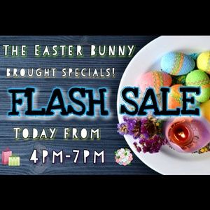 TODAY Easter Flash Sale from 4pm-7pm!!